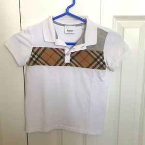 Burberry children’s polo shirt